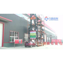 beijing jiuroad rotating car elevator turntable parking lift garage